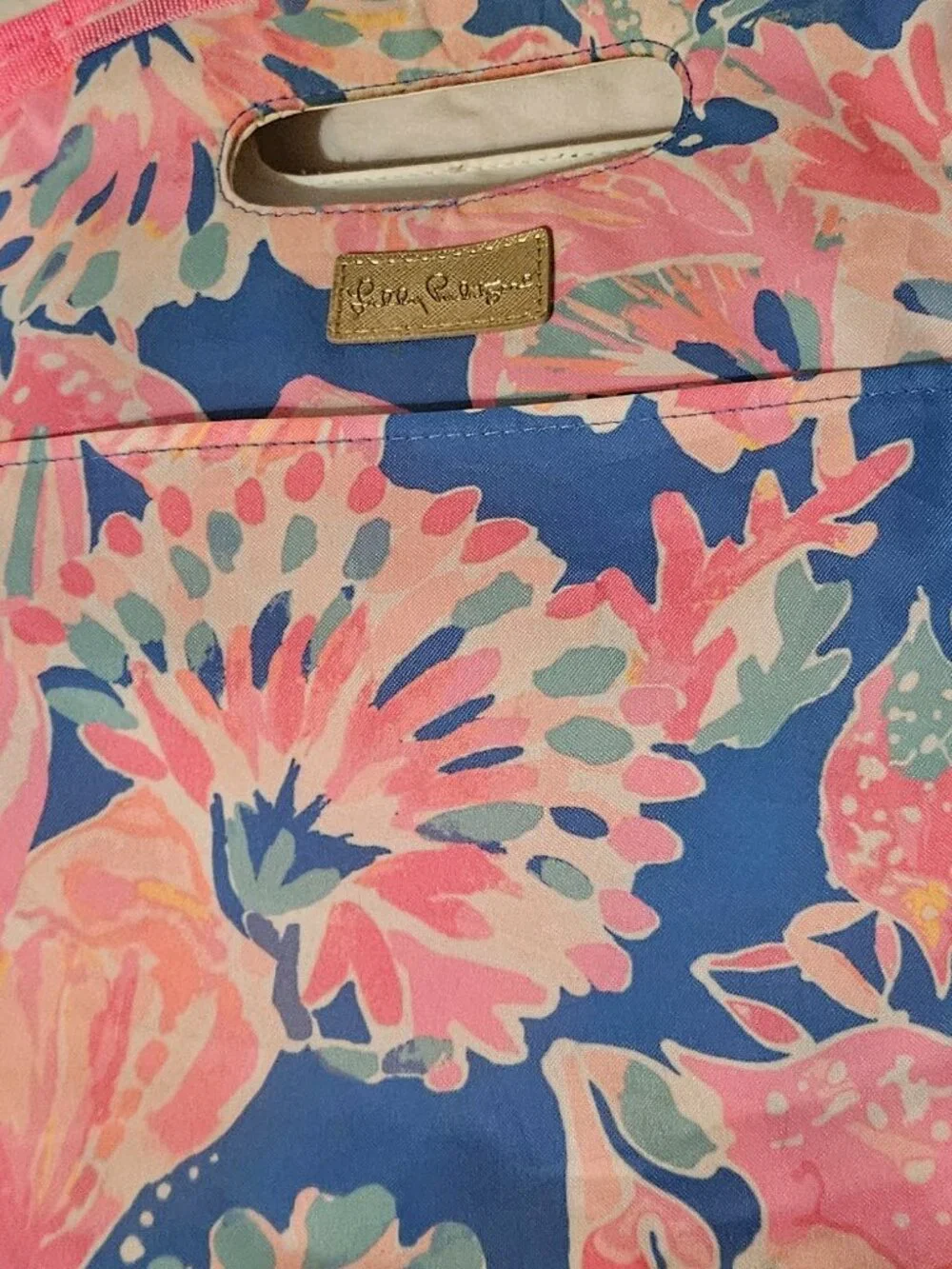 Large Lilly Pulitzer tote bag or cooler 
